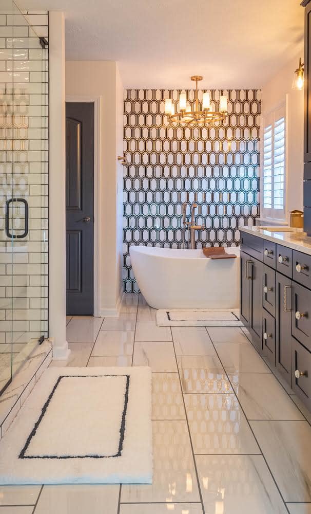 Black and Gold Dream Bathroom An Extra Hand