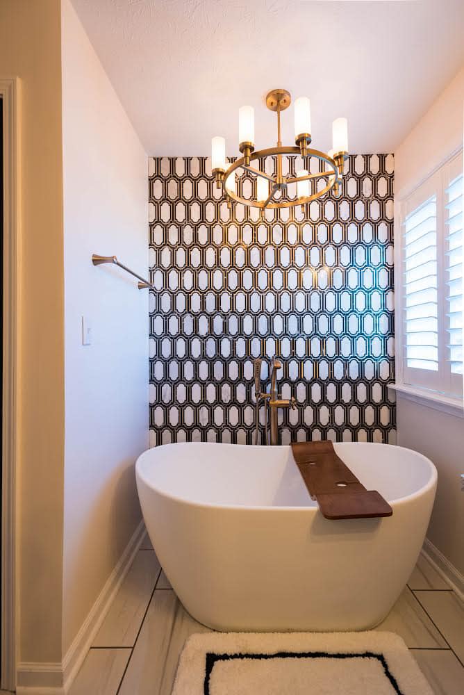Black and Gold Dream Bathroom An Extra Hand